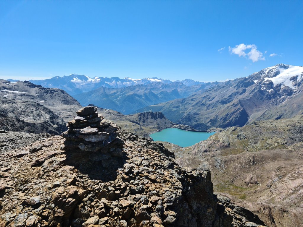 Lago del Careser visto da Cima Campisol