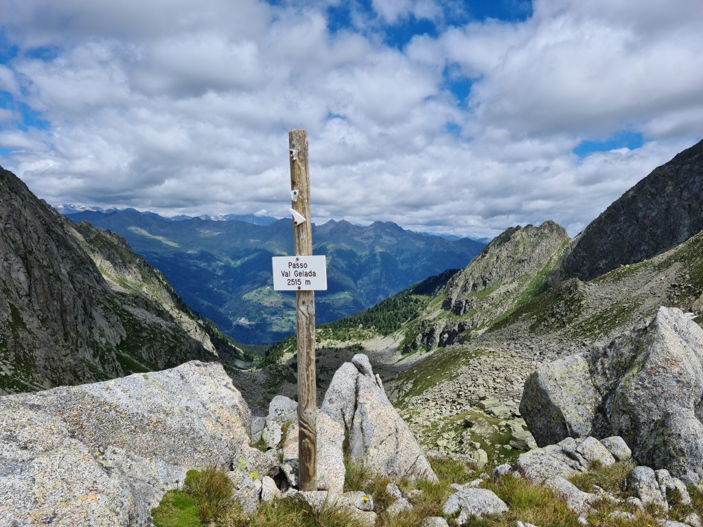 Passo Val Gelada a 2.515 metri