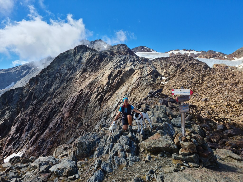 Passo Saènt a 2965 metri