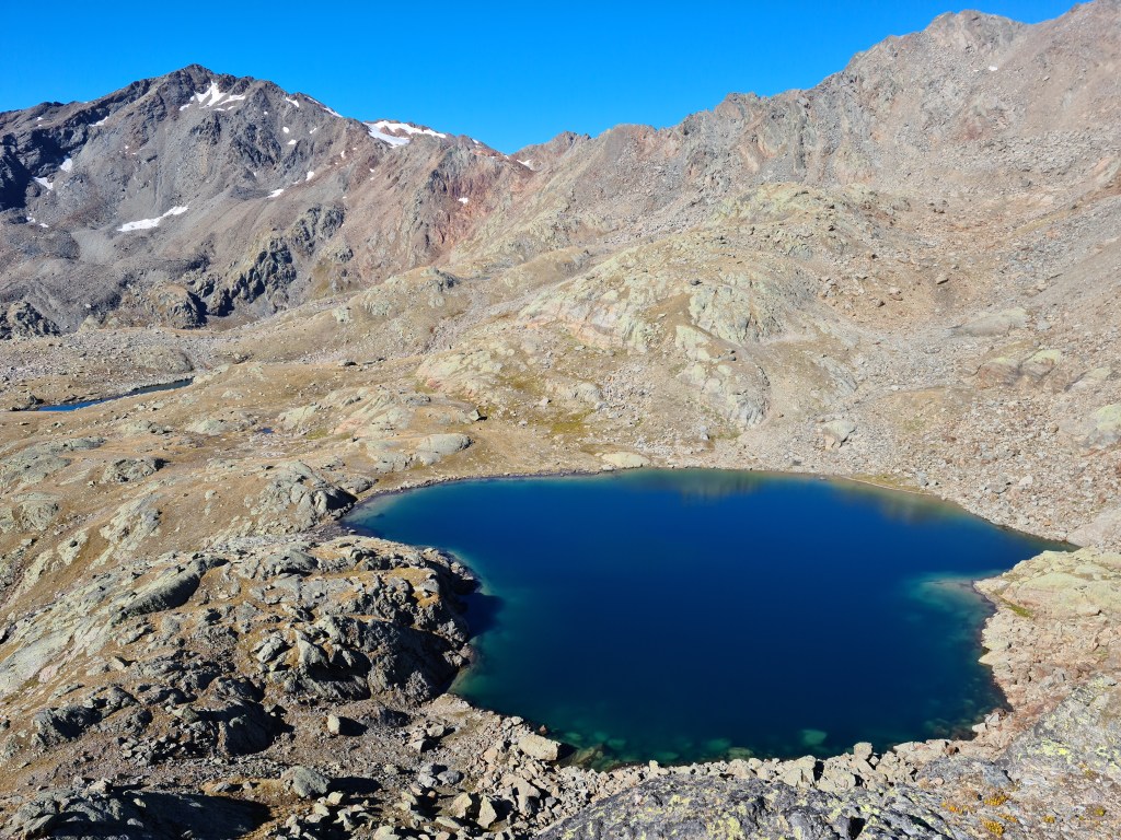 Secondo Lago Sternai visto dall'alto